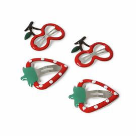 Flitzy Fruit Hair Clips - Pack of 4