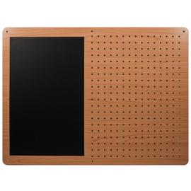 Cathedral Peg Board With Magnetic Chalk Board  - 55 x 75cm
