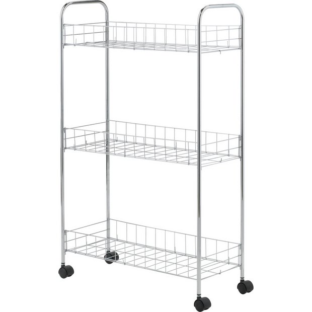 Buy HOME 3 Tier Slim Kitchen Trolley at Argos.co.uk Your Online Shop
