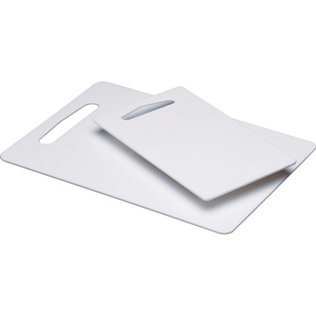Buy Simple Value Plastic Chopping Boards Pack of 2 at Argos.co.uk