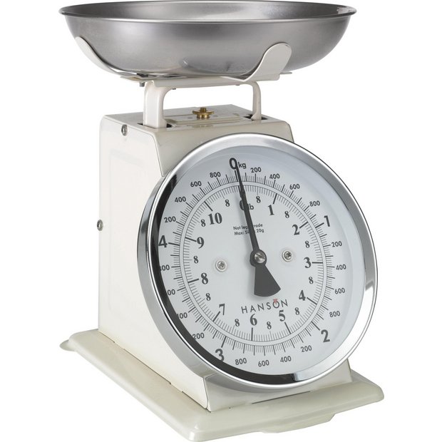 Buy Hanson Traditional Mechanical Kitchen Scale Cream at Argos.co.uk