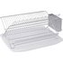 Argos Home Dish Rack with Drainer - Chrome