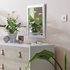 Argos Home Framed Mirror - White