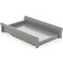 Obaby Stamford Sleigh Cot Top ChangerTaupe Grey