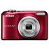 Nikon Coolpix A10 16MP 5x Zoom Compact Digital Camera - Red
