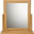 Argos Home Square Dressing Table Mirror - Oak Effect