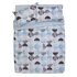 Argos Home Blue Circles Bedding Set - Double