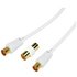 10m Aerial Extension Lead - White