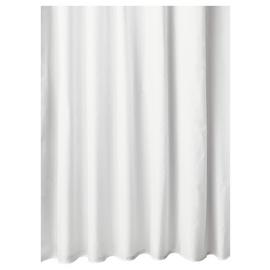 Habitat White Shower Curtain with anti-bacterial finish