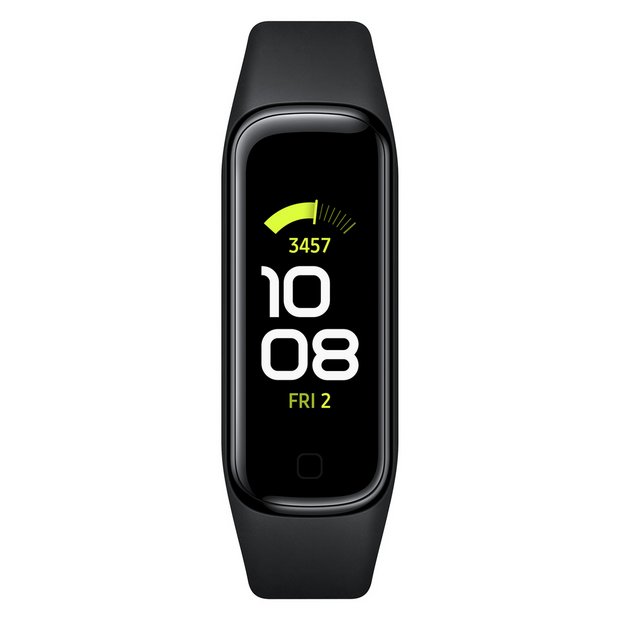 Mentor Het kantoor Vergelijken Buy Samsung Galaxy Fit 2 Smart Watch - Black | Fitness and activity  trackers | Argos