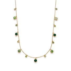 Olivia Burton Stainless Steel Gold IP Mini Droplet Necklace