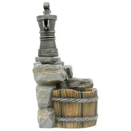 Streetwize Solar Powered Garden Water Feature Hand Pump Well