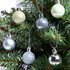 Argos Home 49 Pack of Winters Hibernation Baubles - Silver