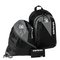 Carbrini 17L Backpack, Drawstring Bag and Wallet Set - Black