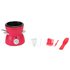 Pretty Pink Chocolate Fondue Set