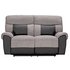 Argos Home Henry 2 Seater Fabric Recliner Sofa - Charcoal