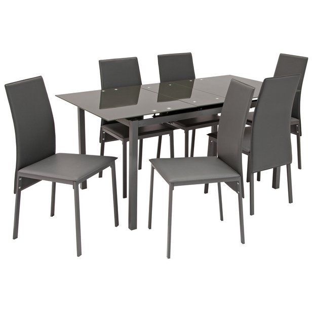 Argos grey dining table and chairs new arrivals