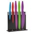 Argos Home 5 Piece Knife Block Set - Multicoloured