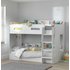 Argos Home Ultimate White Bunk Bed & 2 Kids Mattresses