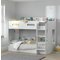 Argos Home Ultimate White Bunk Bed & 2 Kids Mattresses