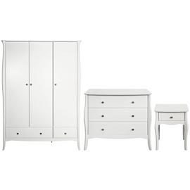Argos Home Amelie 3 Piece 3 Door 2 Drawer Wardrobe Set