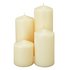 Set of 4 Mixed Pillar Candles