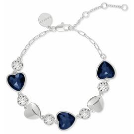 Radley Silver Plated Heart Stone Set Bracelet