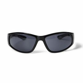 Uncommon Souls Black Sports Wrap Sunglasses