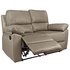 Argos Home Toby 2 Seater Faux Leather Recliner SofaGrey