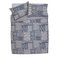 Argos Home Navy Tile Sateen Bedding Set - Double