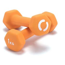 Opti Neoprene Dumbbell Set - 2 x 1kg