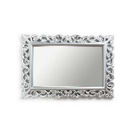 Argos Home Isabella Rectangular High Gloss Mirror - Silver