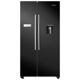 Hisense RS741N4WB11 American Fridge Freezer - Black