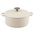 Argos Home 3.3 Litre Cast Iron Casserole Dish - Cream