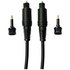 1m Audio Optical Cable - Black