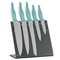 Argos Home 5 Piece Knife Block Set - Aqua