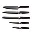 Argos Home 5 Piece Magnetic Knife Block Set - Chrome