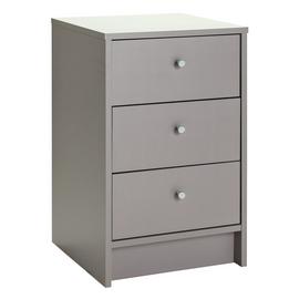 Argos Home Malibu 3 Drawer Bedside Table