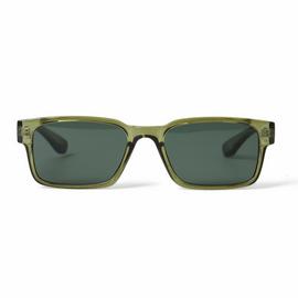Uncommon Souls Green Plastic D-Frame Sunglasses