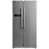 Bush MSBSNFSS American Fridge Freezer - Stainless Steel