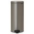 Brabantia New Icon 30 Litre Bin - Platinum