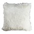 Argos Home Faux Fur Cushion - Soft Grey