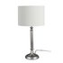 Argos Home Ruby Ribbed Table Lamp - Chrome