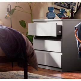 Habitat Jenson 3 Drawer Gloss Chest