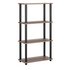 Argos Home New Verona 3 Shelf Bookcase - Dark Wood Effect