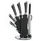 Argos Home 8 Piece Hollow Handle Knife Block Set - Black