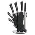 Argos Home 8 Piece Hollow Handle Knife Block Set - Black