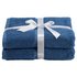 Argos Home Pair of Bath Towels - Ink Blue
