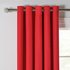 Argos Home Blackout Thermal Curtains - 168x229cm - Poppy Red