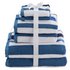 Argos Home 6 Piece Towel BaleSea Stripe